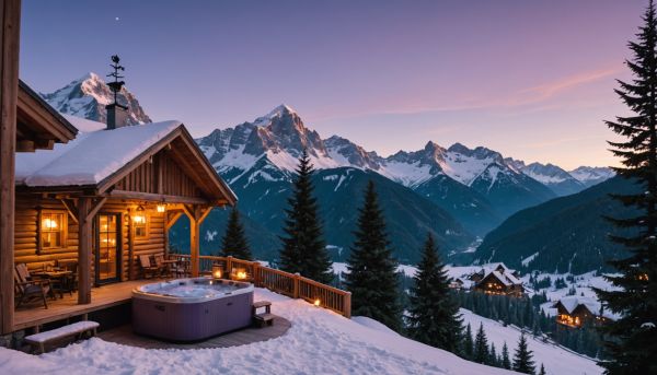Les plus beaux chalets alpins avec spa et service sur mesure